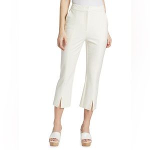 NWOT DEREK LAM 10 CROSBY - Bianca Split Ankle Crop Pants in Soft White, size 4